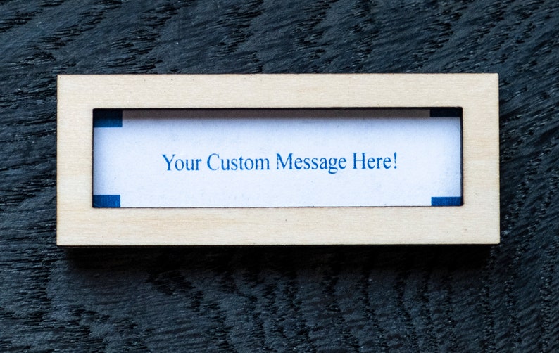 Fortune Cookie Frame Save My Fortune Cookie Message Art Etsy