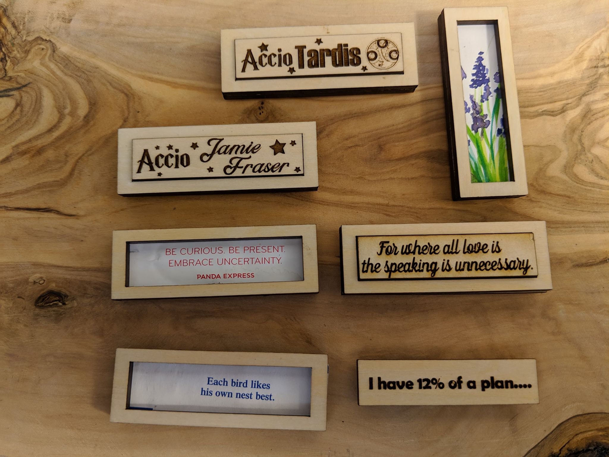 Fortune Cookie Frame with popin Wedding Etsy