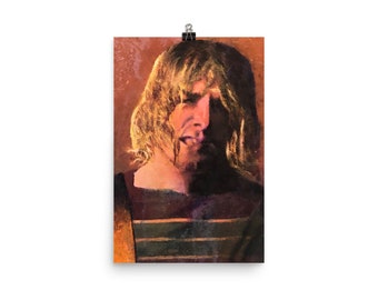 Kurt Cobain Art Poster