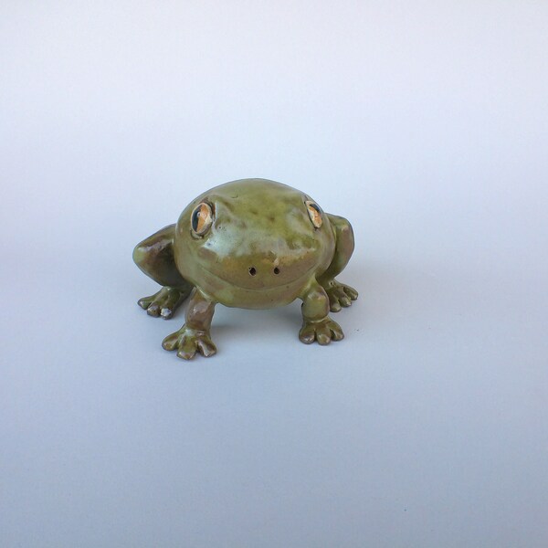 Frog Sculpture Etsy