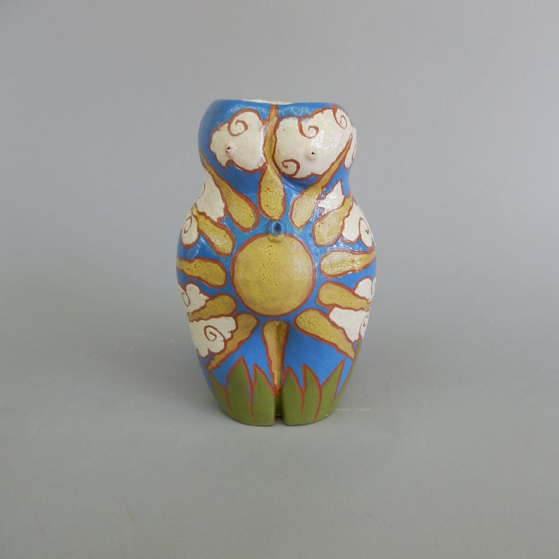 Sun Goddess Vase