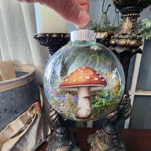 mushroom ornament