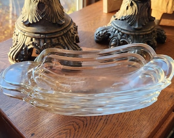 Banana split dishes set of 3, Indiana Glass