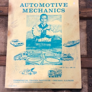 Automotive mechanics commercial trades institute 1969