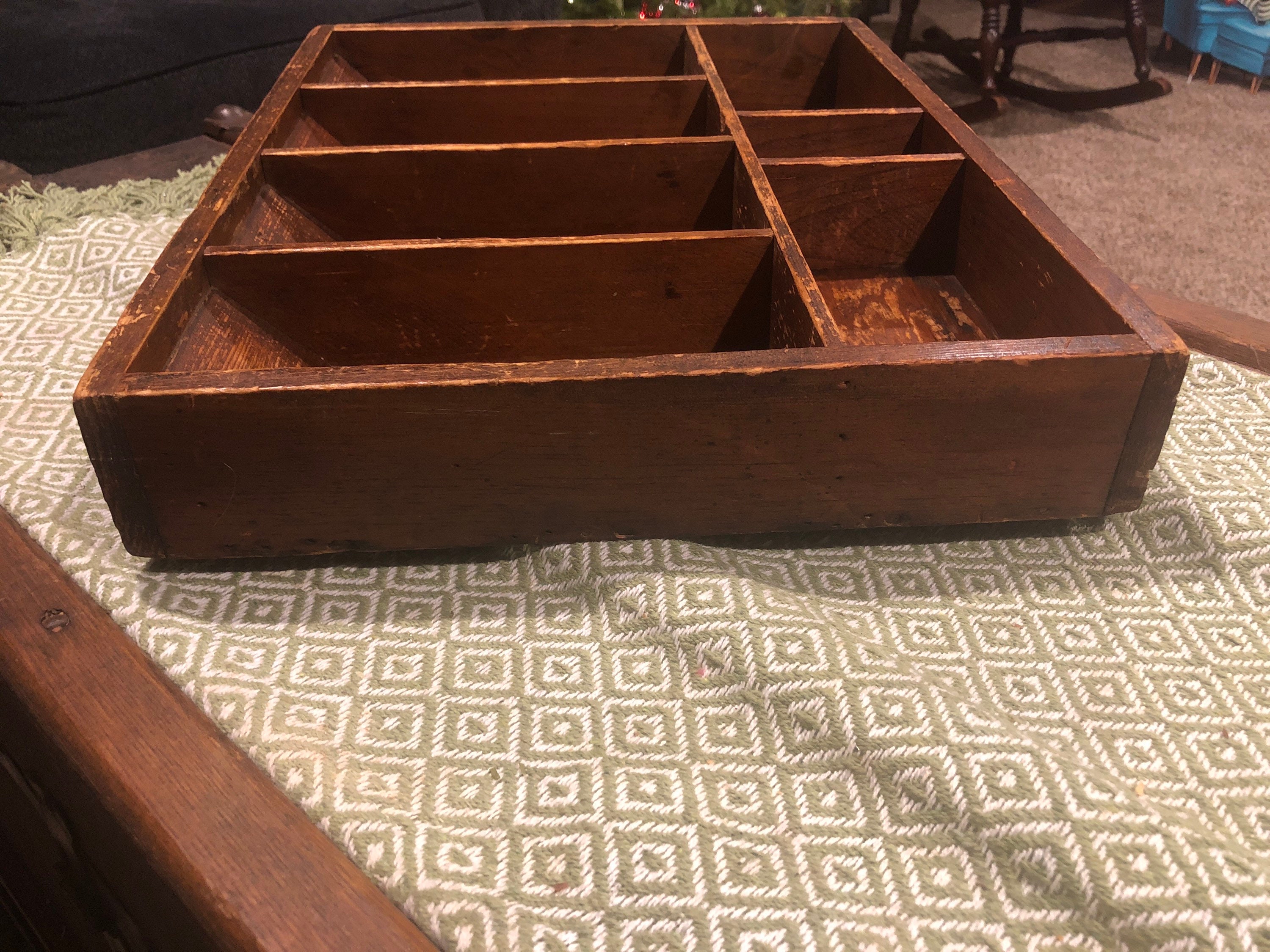 Antique Wood Cash Drawer Etsy