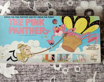 Vintage 1981 The Pink Panther Game, Candace, board game