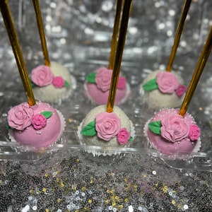 Floral cake pops image 3