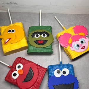Replicated Sesame Street Rice Krispies - set of 12