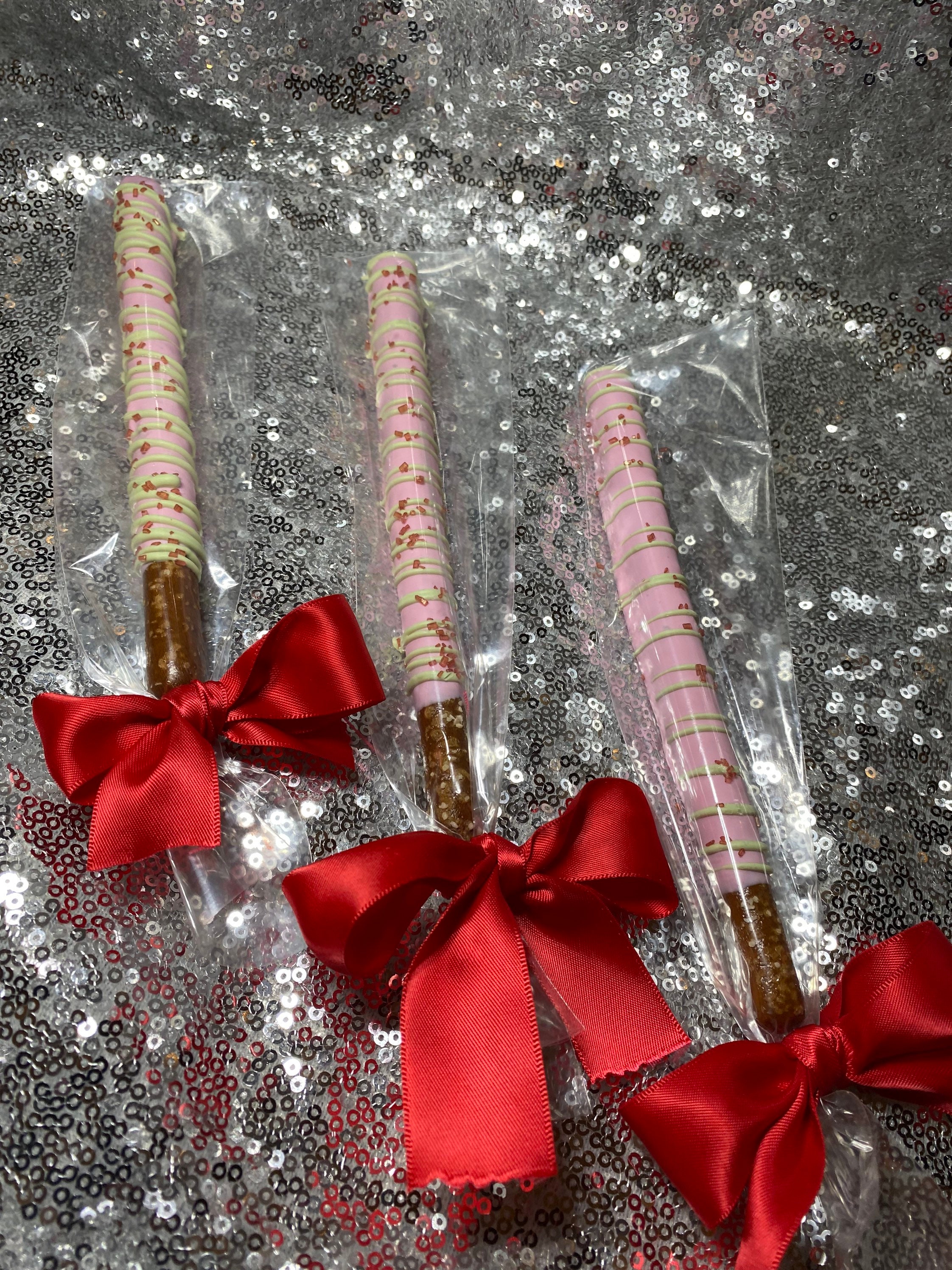 Strawberry Shortcake Inspired Pretzels Etsy