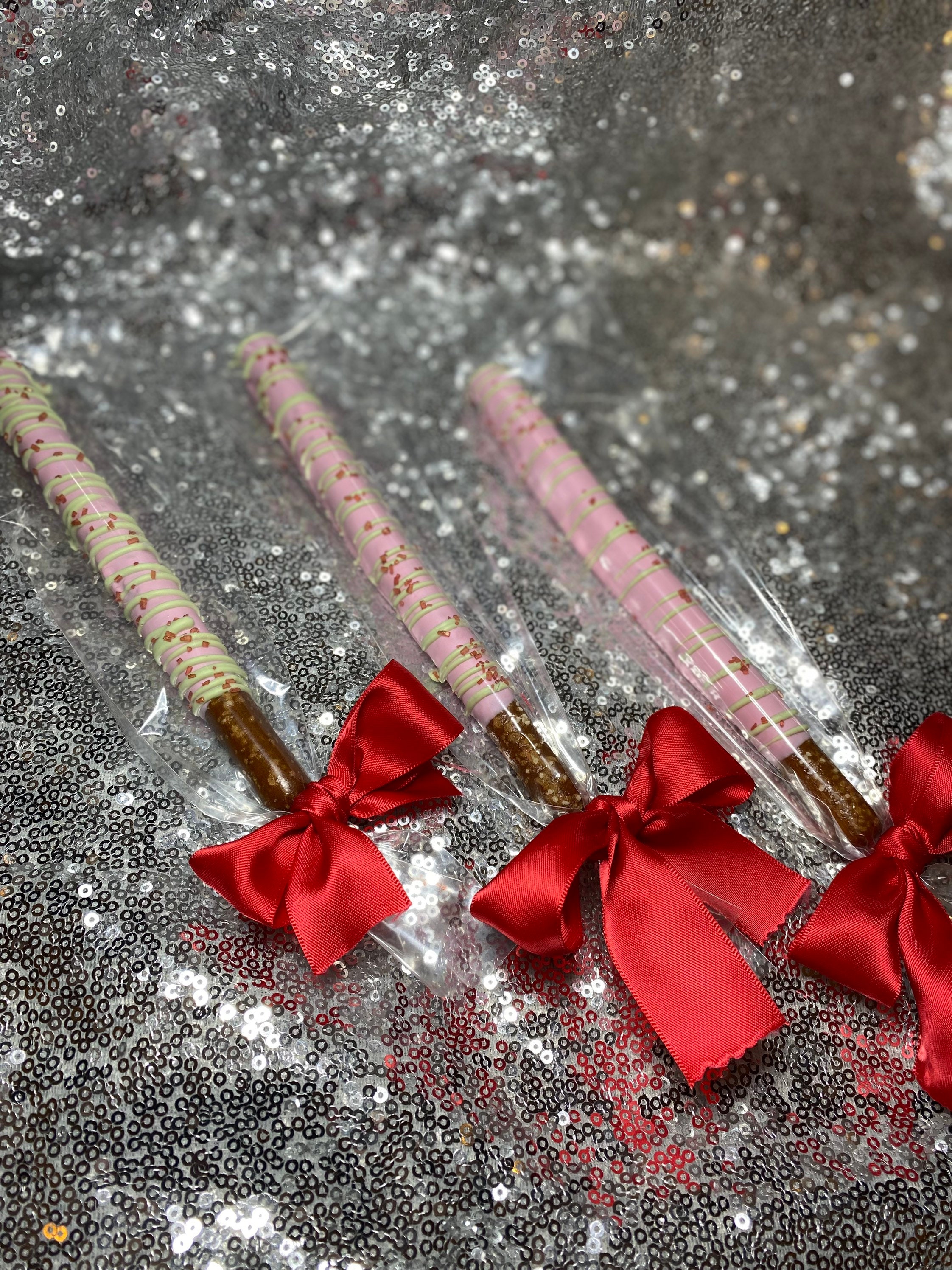 Strawberry Shortcake Inspired Pretzels Etsy