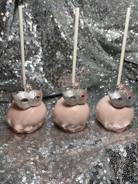 Masquerade Cake Pops Etsy