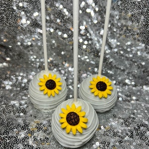 11+ Sunflower Cake Pops