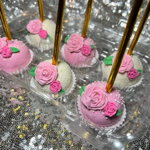 Floral cake pops image 5