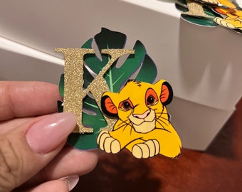 Lion King Cupcake topper/Cake pop topper