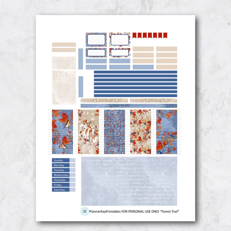 Passion Planner Stickers Small Sized Passion Planner Printable Planner ...
