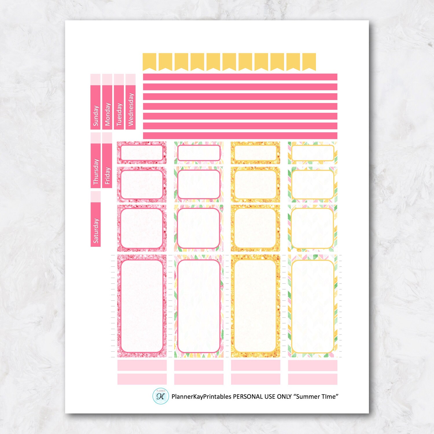Passion Planner Stickers Medium Sized Passion Planner | Etsy