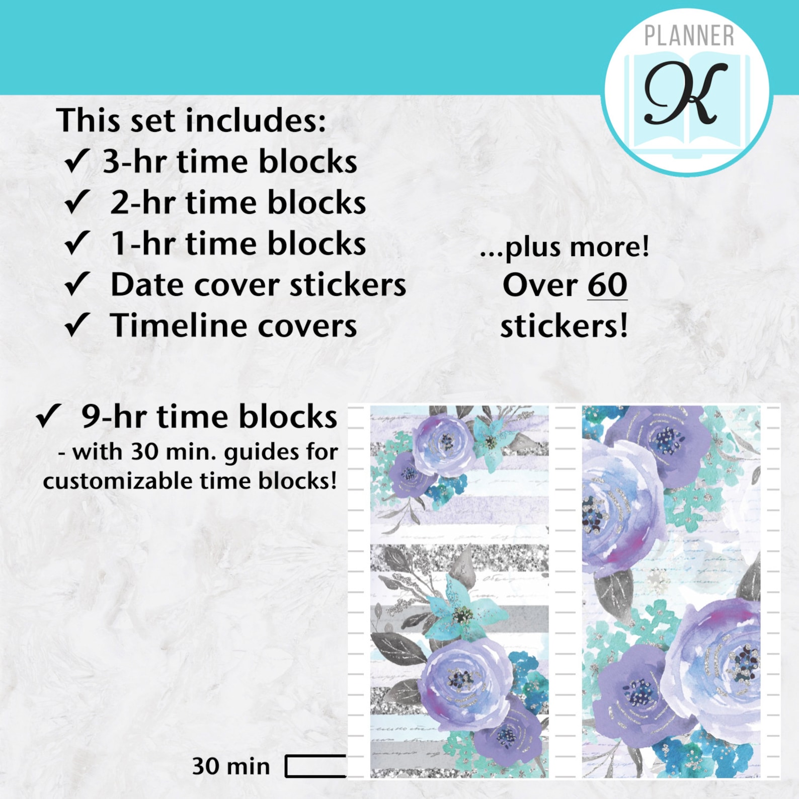 Passion Planner Stickers Medium Sized Passion Planner | Etsy
