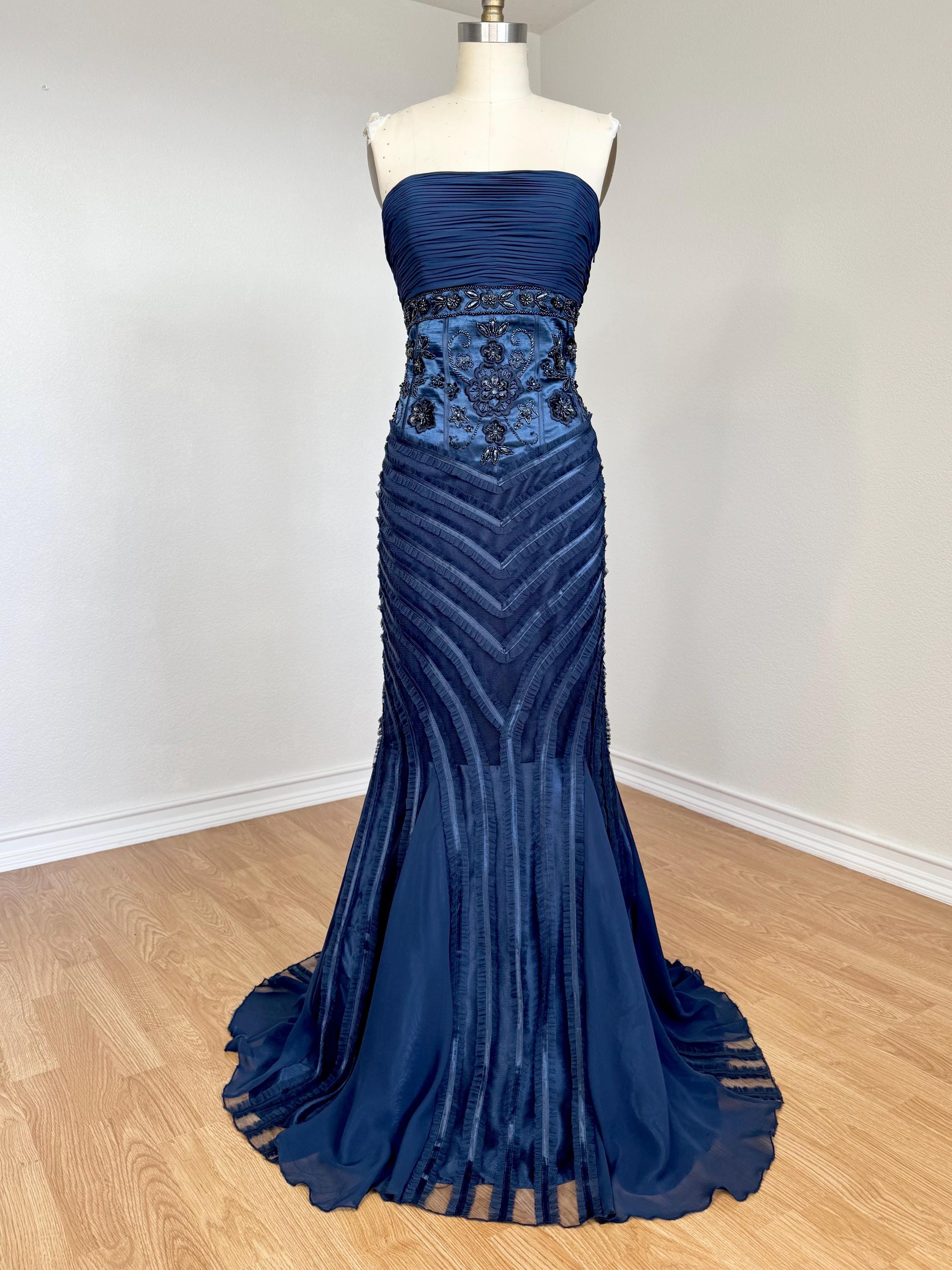 Sue Wong Beaded Dress - Etsy Sue Wong Beaded Dress - Etsy