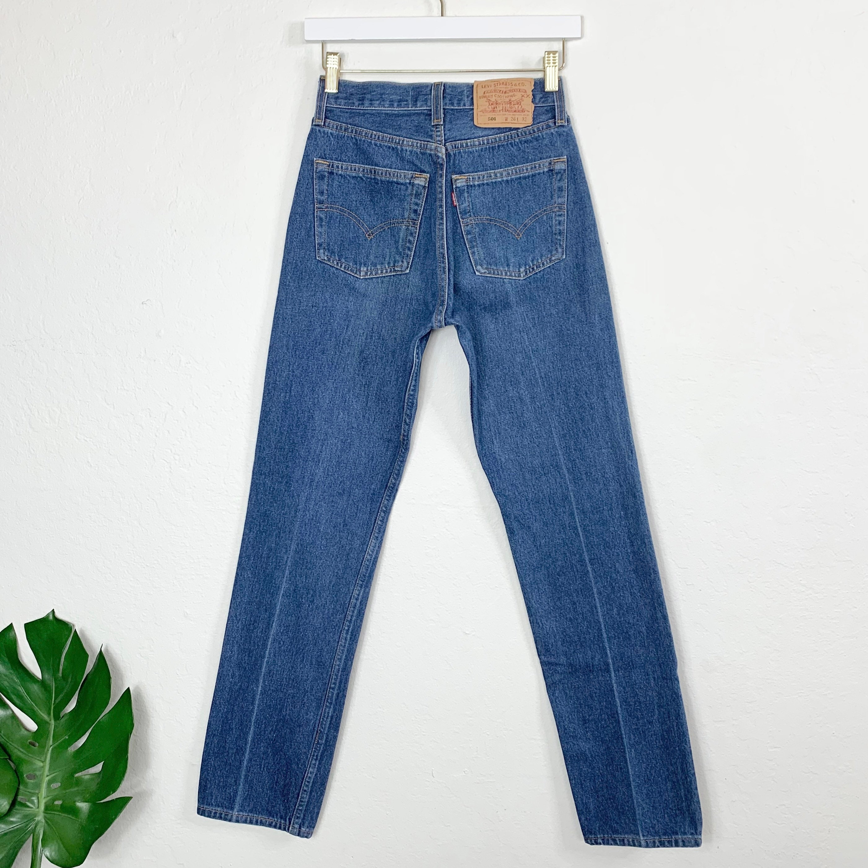 Levis 501 Jeans / XS-25 Deadstock Levis With Tags Medium Wash