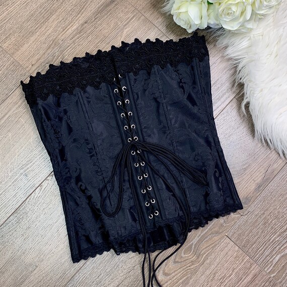 Sz S/M/34 Vintage Y2K Black Frederick’s of Hollywo
