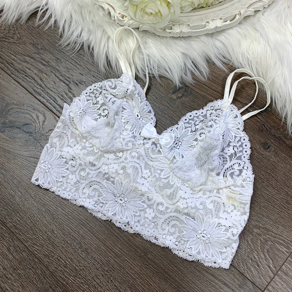 Sz S Vintage Victorias Secret Gold Label Ivory Str