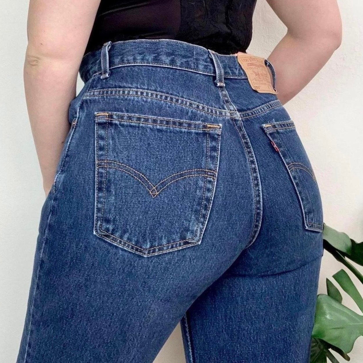Vintage Levis 550 Jeans Womens Size 8 MIS M Classic Relaxed Denim Jeans  High Waist High Rise Mom Jeans 2002 -  Denmark