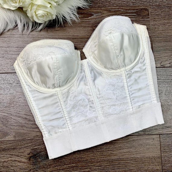 Soft Satin Roses Vintage-Inspired Bustier Top Soft Satin Roses Vintage-Inspired Bustier Top