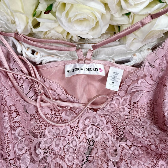 Débardeur Victoria's Secret Rose Love Pink – Coloris Heather Gray, Taille L, Neuf étiqueté
