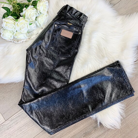 Wrangler hotsell leather pants