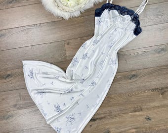 Sz XS Vintage 80s Christian Dior Deadstock White Silky Lingerie