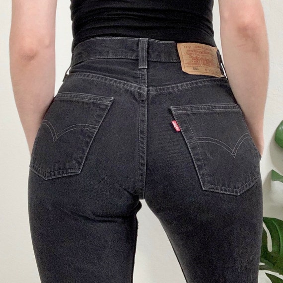 Black slim levi jeans hot sale