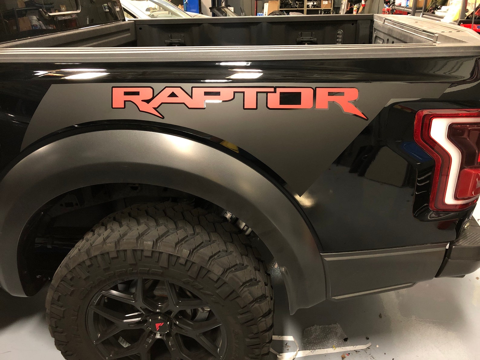 2nd Gen Ford RAPTOR Fender/bedside 3M Decal Kit - Etsy