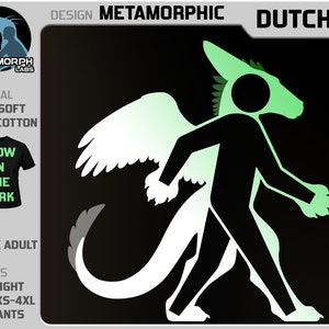Metamorphic: Dutchie Glow In The Dark, Ultra Soft T-Shirt image 1