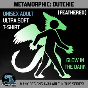 Metamorphic: Dutchie Glow In The Dark, Ultra Soft T-Shirt image 3