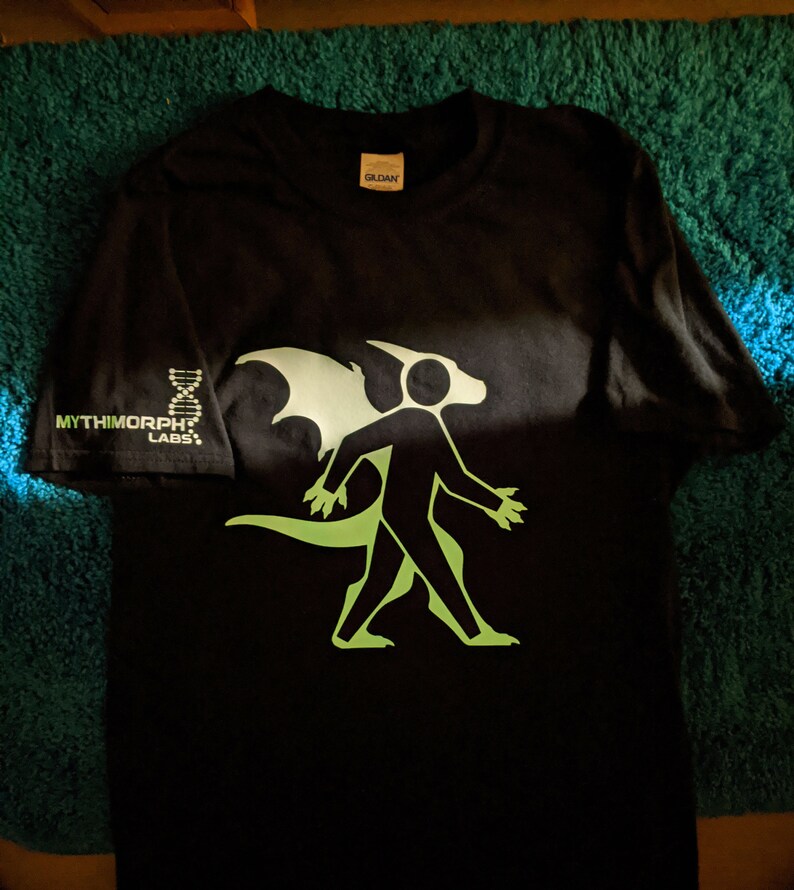 Metamorphic: Dutchie Glow In The Dark, Ultra Soft T-Shirt image 6