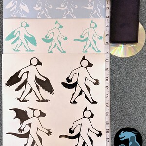 Metamorphic: Werewolf Vinyl Decal Sticker image 4
