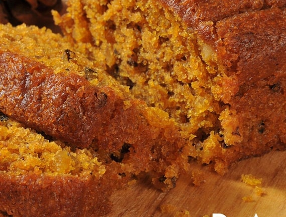 Homemade Pumpkin Bread, Pumpkin Bread, Dessert, Homemade Bread, Thank you Gift, Pumpkin Loaf, Baked Goods, Edible Gift, Housewarming Gift