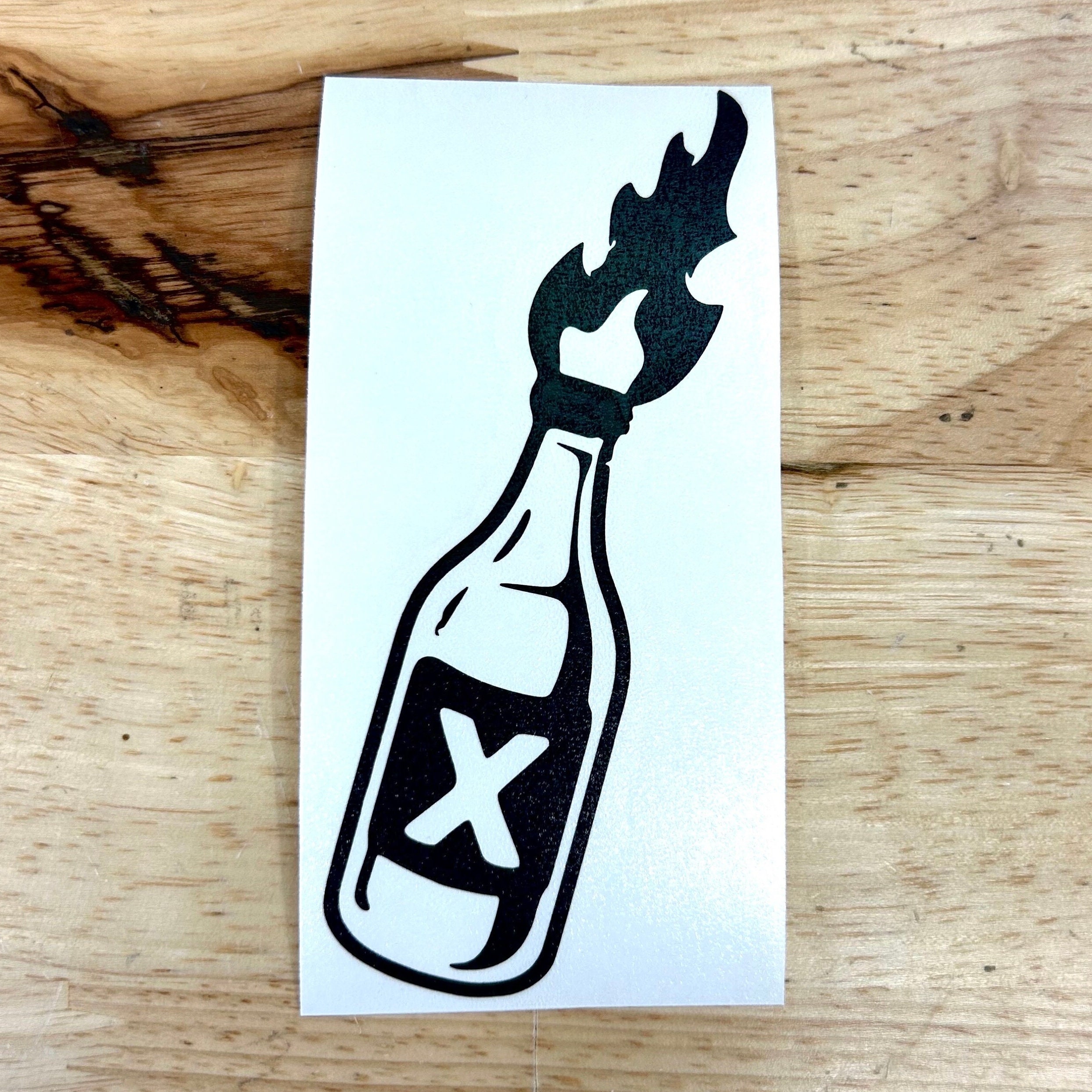 Molotov Cocktail Vinyl Decal - Etsy
