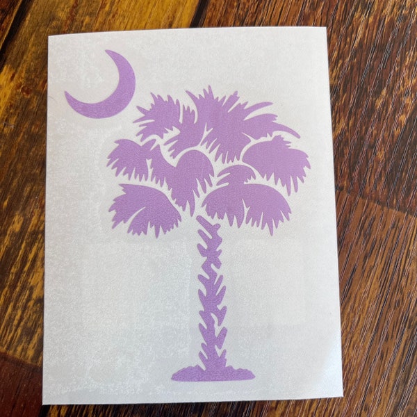 South Carolina Palmetto Style A Vinyl Decal