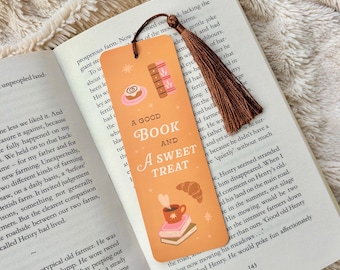 A Good Book and a Sweet Treat Bookmark