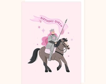 Birthday Queen Card