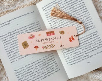 Cosy Reader's Book Club Bookmark