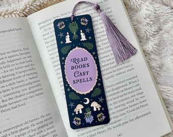 Read Books Cast Spells Bookmark