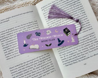 The Whimsy Witch Book Club Bookmark