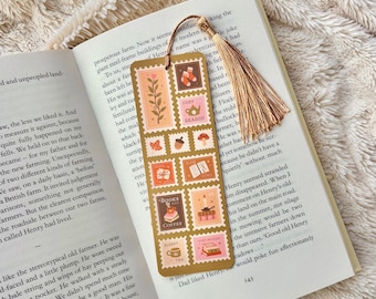Cosy Season Stamps Bookmark
