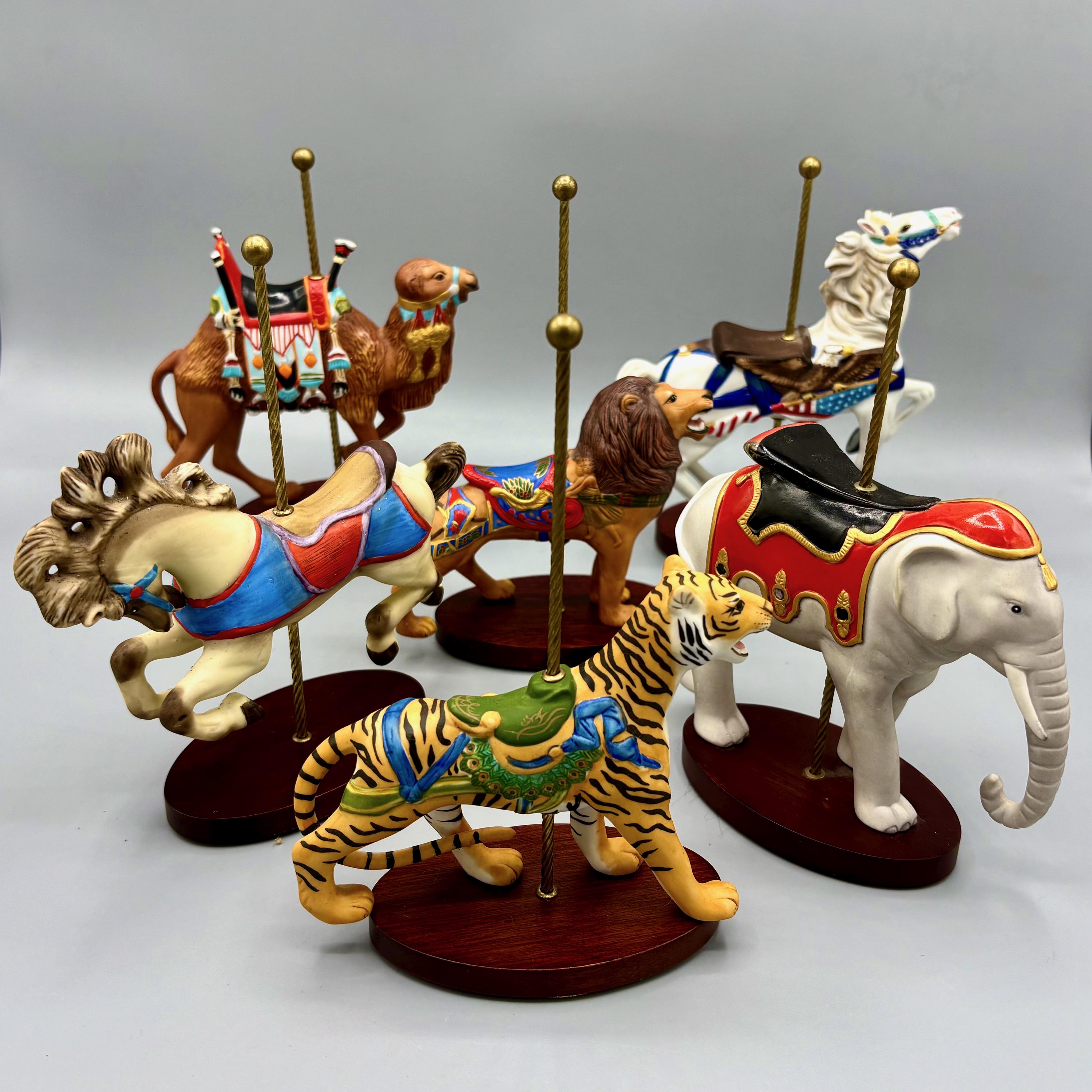 THE FRANKLIN MINT 馬の置物　5点セット THE FRANKLIN MINT 馬の置物 5点セット