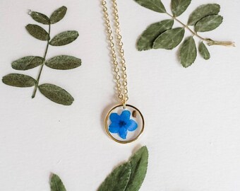Forget me not seed necklace Clearance