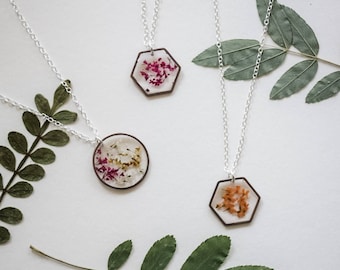 Birth Month Flower Necklace