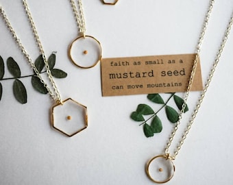 Mustard Seed Necklace