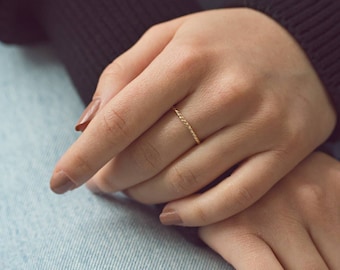 Petite Twisted Ring